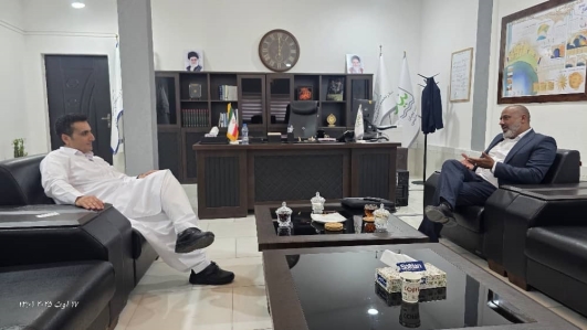 جلسه مشترک با جناب آقای دکتر کردی مدیر عامل شهر جدید تیس 